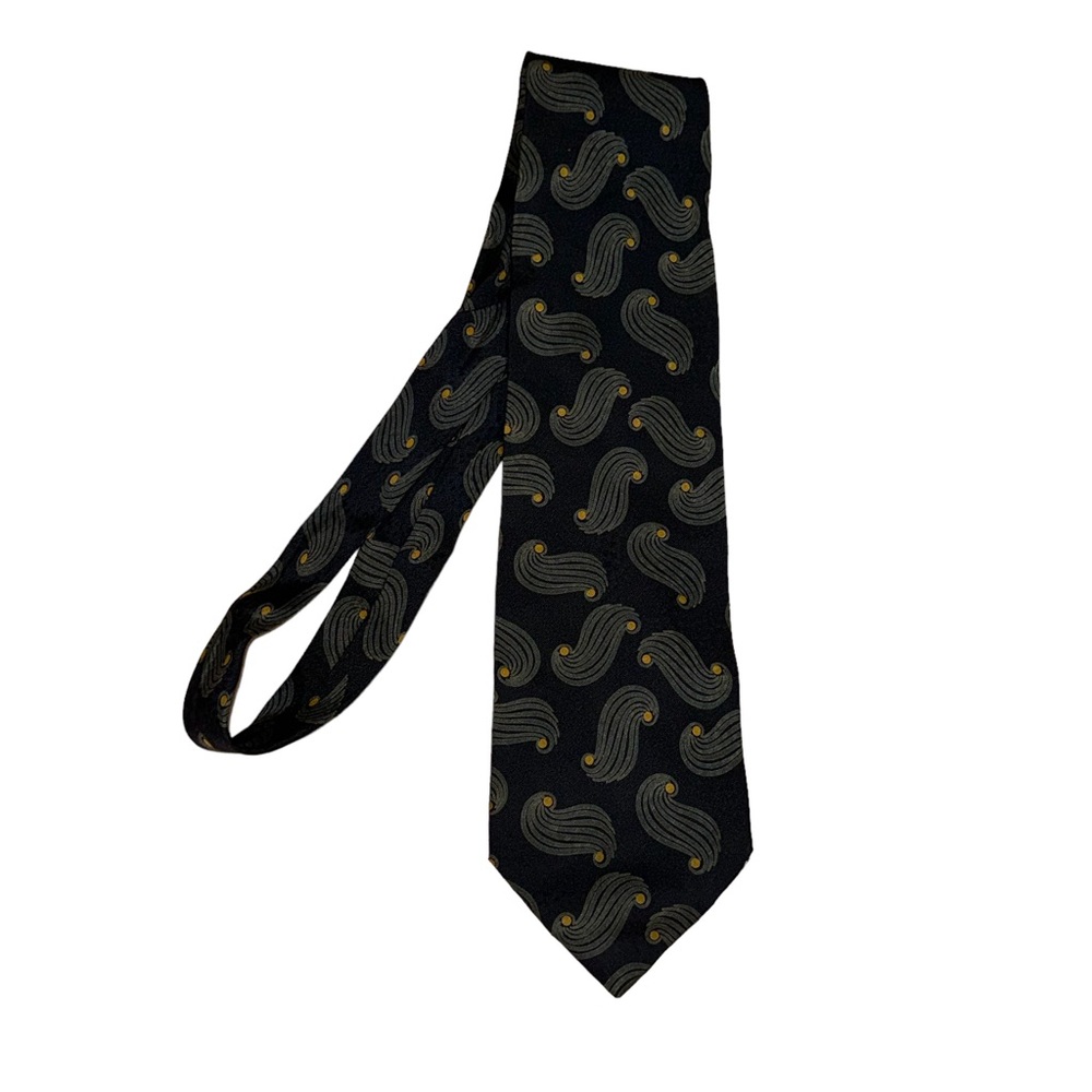 Vintage Giorgio Armani Cravatte Tie Paisley